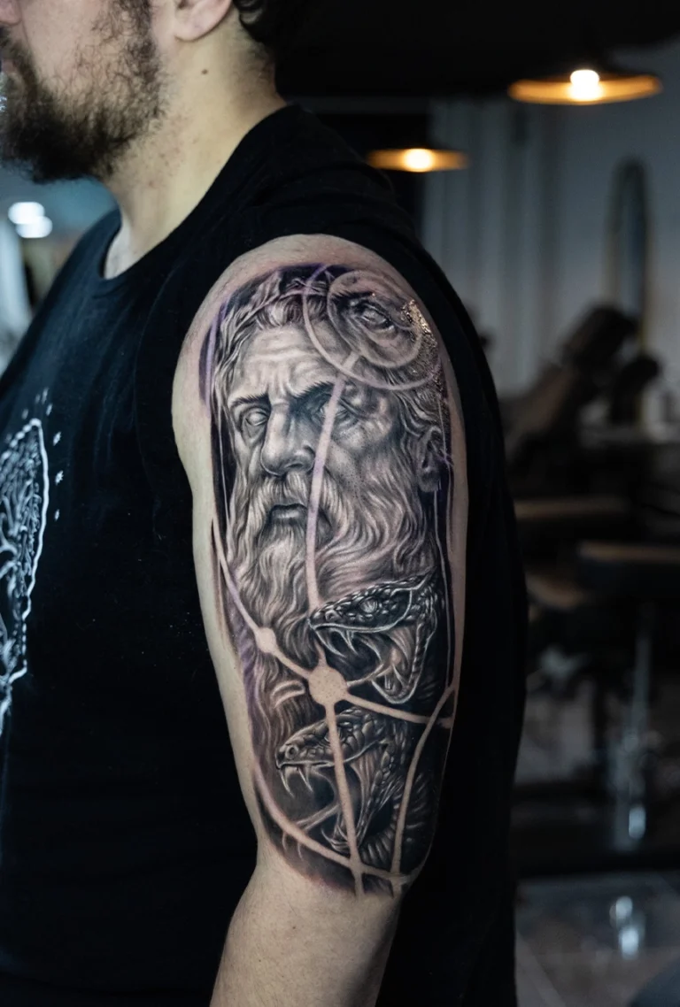 Tatuaje con color por Jesús en Valencia — Museum Tattoo & Art