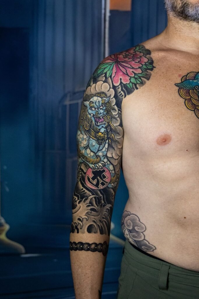 Tatuaje estilo japones en Valencia con Museum Tattoo a