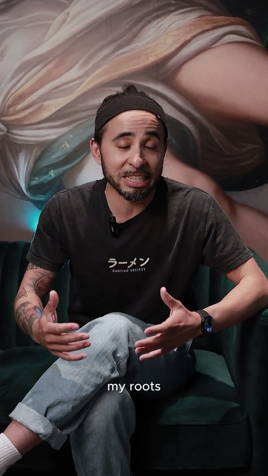 Haruki cuenta su experiencia: Monte Fuji y Ramune en el antebrazo, neojaponés a color, tatuado por Polina en Museum Tattoo Valencia
