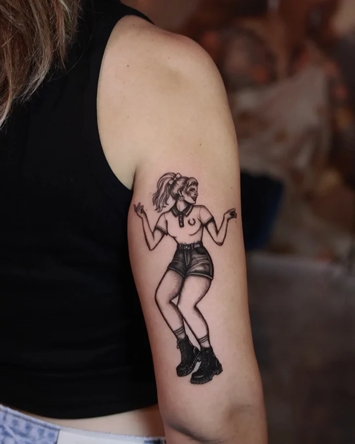 🏁 Rudegirl bailando Ska 🎶

📍 Calle de María de Molina 13 – Valencia
🔱 El lugar de los artistas